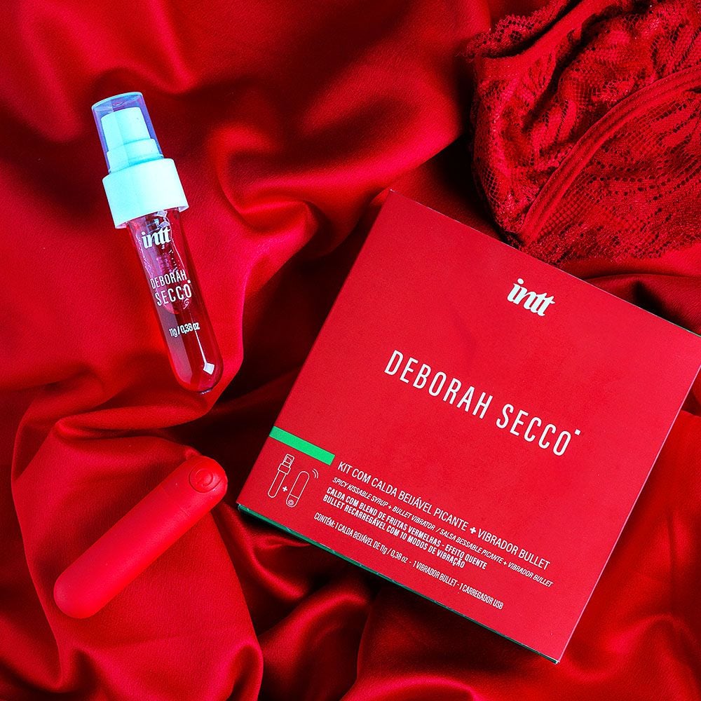 Kit Bullet e Calda Beijável Picante Deborah Secco - Imagem 6
