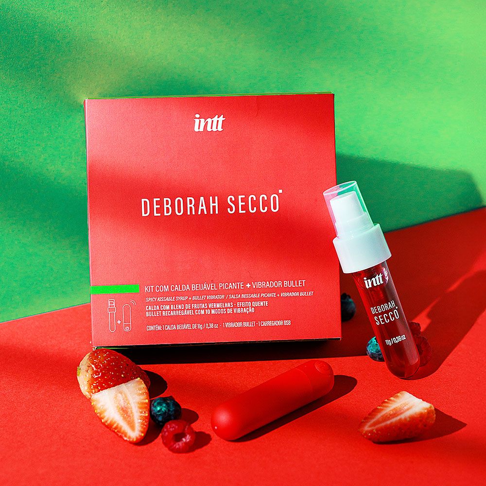 Kit Bullet e Calda Beijável Picante Deborah Secco - Imagem 5