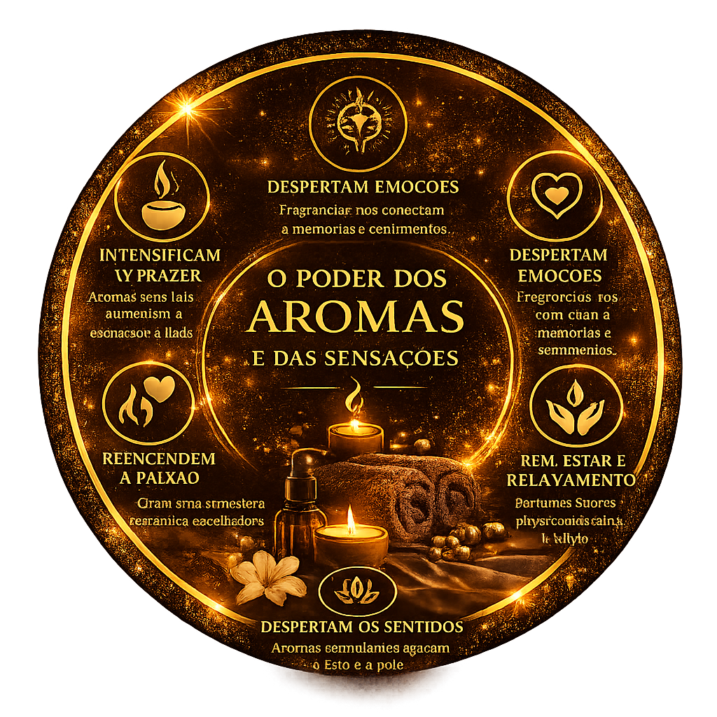 O PODER DOS AROMAS E DAS SENSAÇÕES