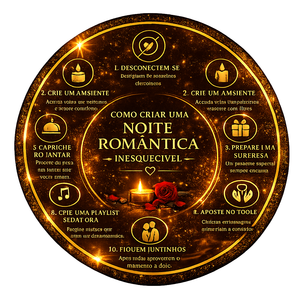 COMO CRIAR UMA NOITE ROMÂNTICA INESQUECÍVEL
