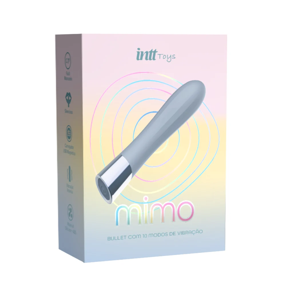 Vibrador Bullet Mimo Azul - Imagem 2